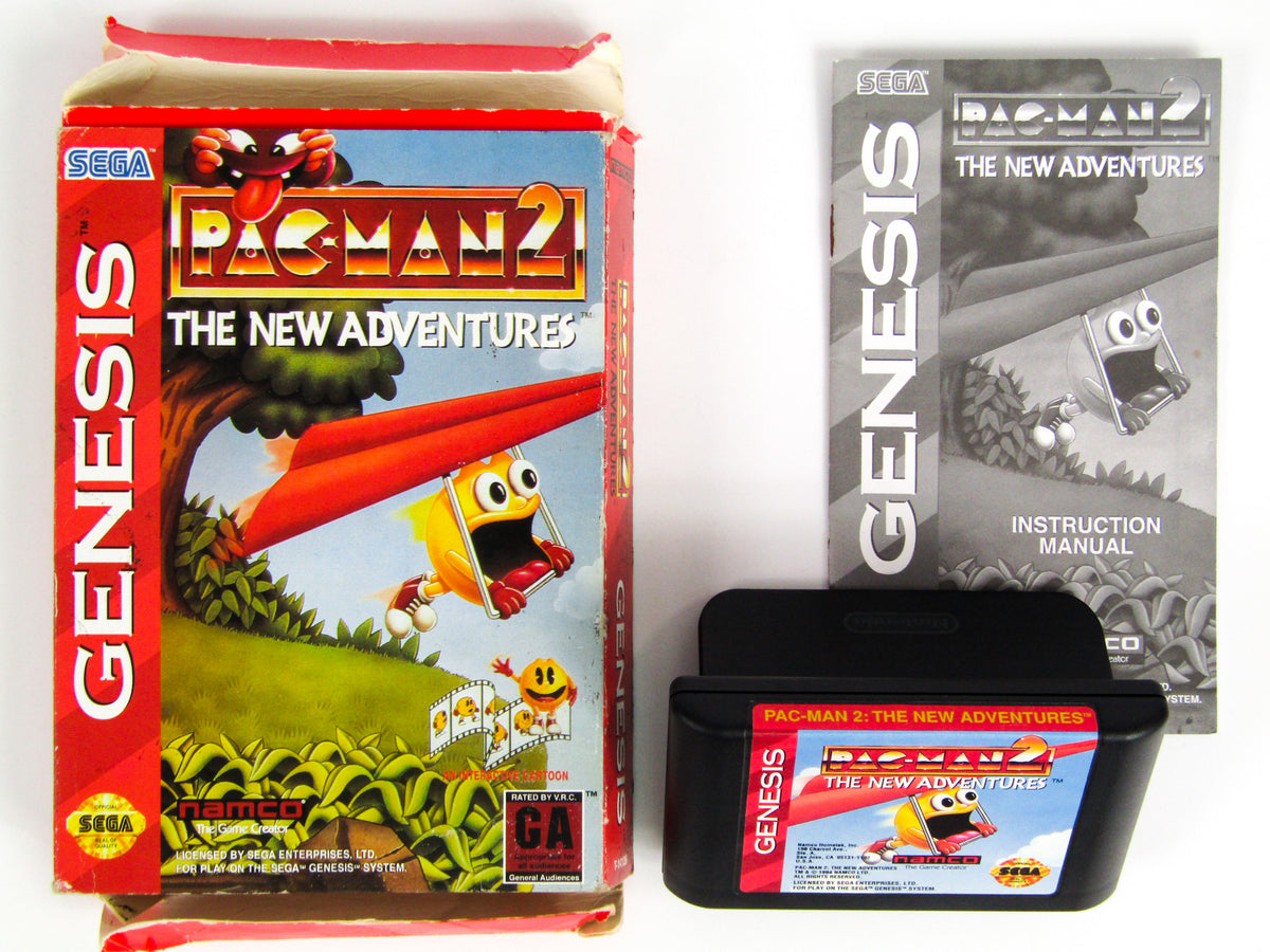 Pac-Man 2 The New Adventures [Cardboard Box] (Sega Genesis) – Retro MTL