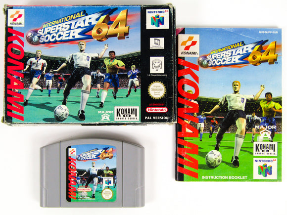 International Superstar Soccer 64 [PAL] (Nintendo 64 / N64)