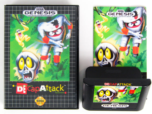 Decap Attack (Sega Genesis)