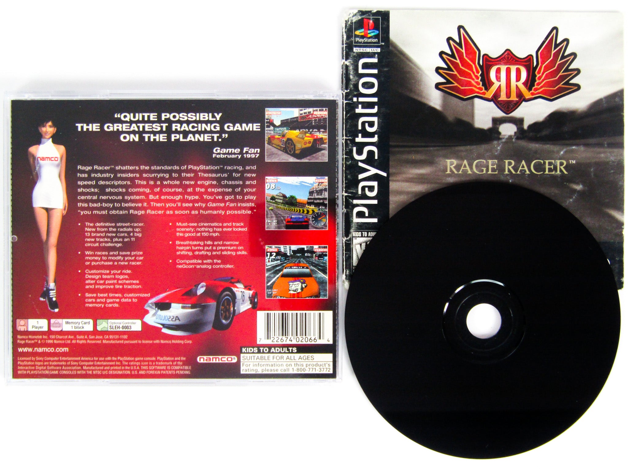 Rage Racer (PlayStation / PS1) – Retro MTL