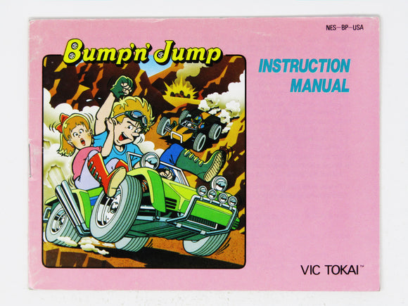 Bump 'N' Jump [Manual] (Nintendo / NES)