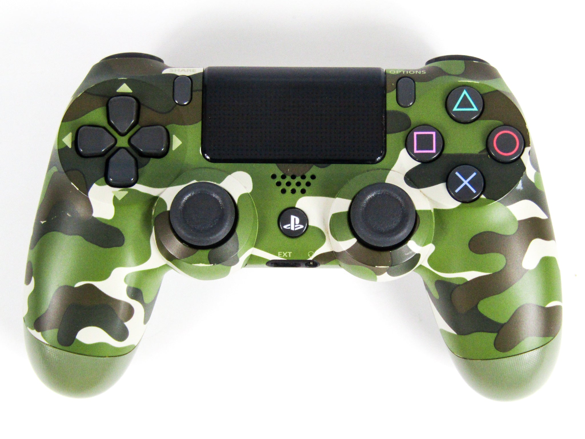 Green Camo Dualshock 4 Controller (PlayStation 4 / PS4) – Retro MTL