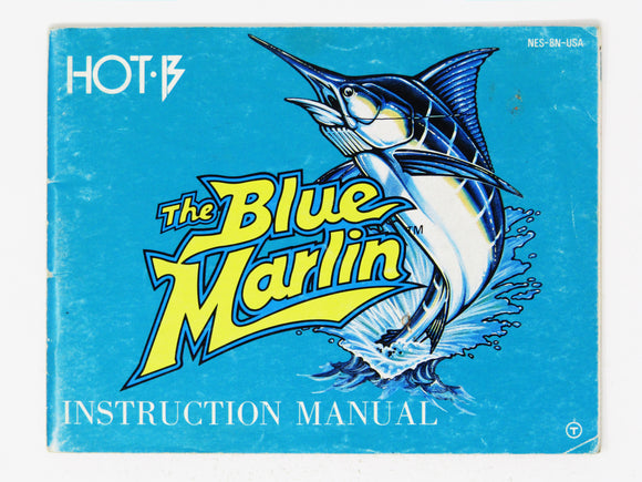 Blue Marlin [Manual] (Nintendo / NES)