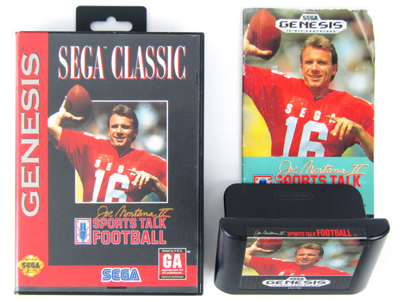 Joe Montana II Sports Talk Football [Sega Classic] (Sega Genesis)