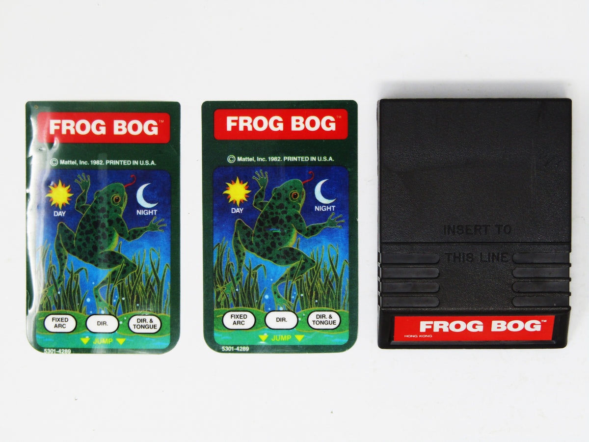 Jeu Mattel Intellivision - Frog Bog - Jeux vidéo Jeu Mattel Intellivision - Frog Bog - Jeux vidéo