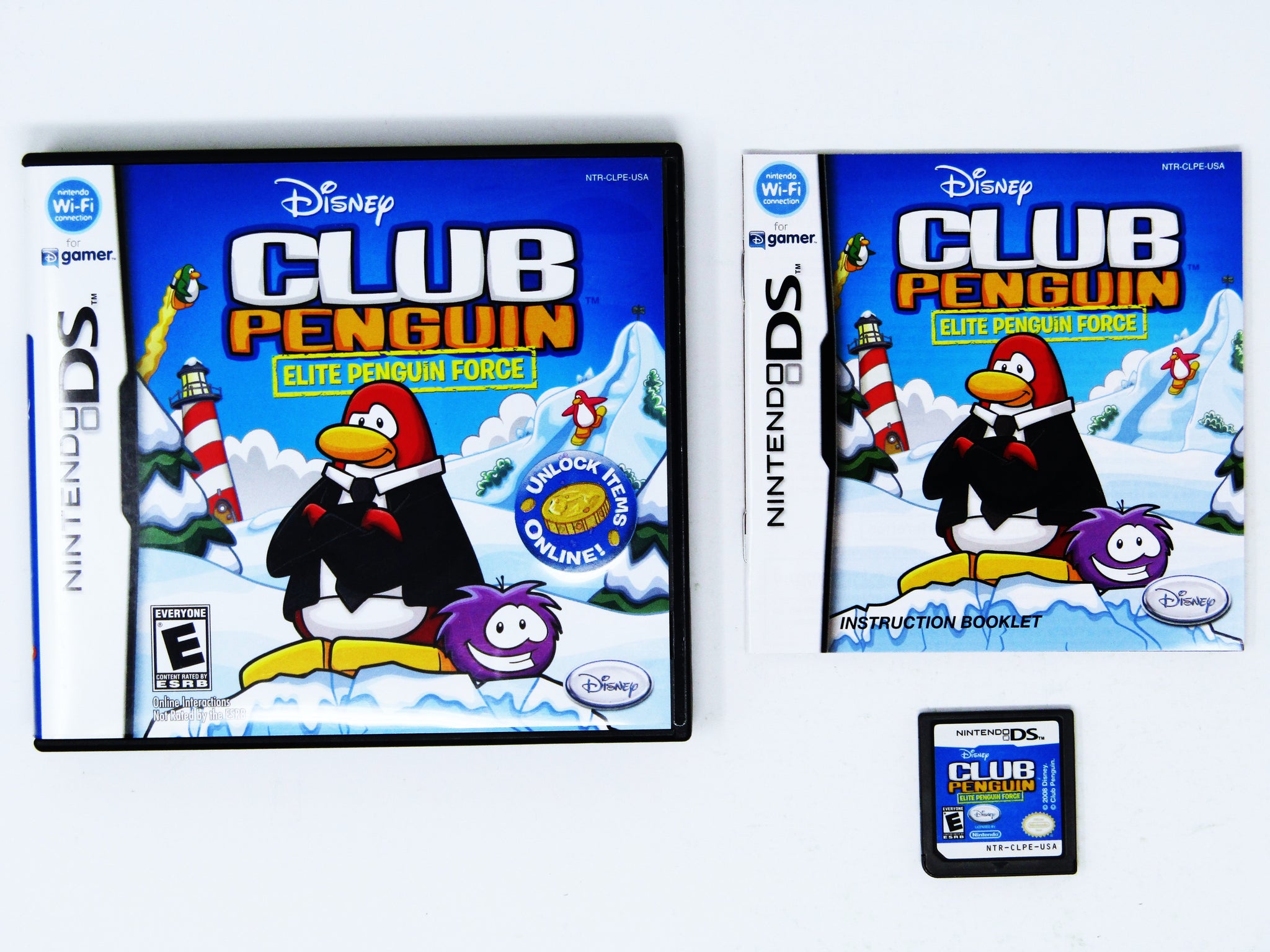 Nintendo Ds Disney Club penguin Elite Penguin Force (plays 3ds in 2D)