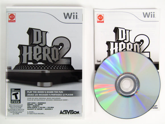 DJ Hero 2 [Game Only] (Nintendo Wii)