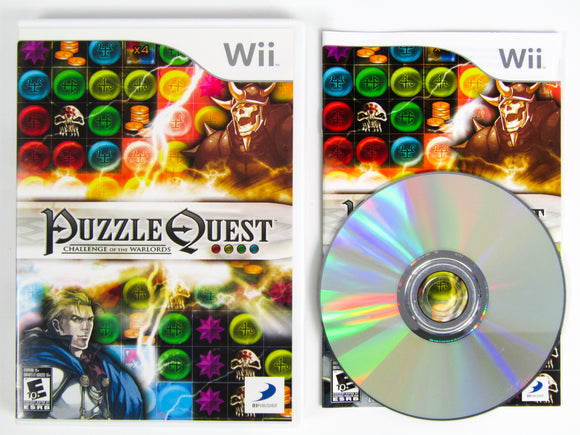 Puzzle Quest Challenge Of The Warlords (Nintendo Wii)