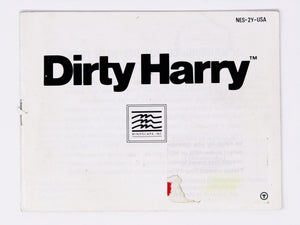 Dirty Harry [Manual] (Nintendo / NES)
