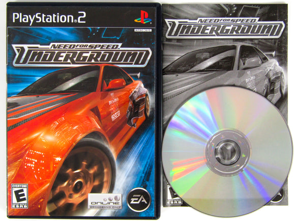 Need For Speed Underground (Playstation 2 / PS2)