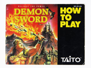 Demon Sword [Manual] (Nintendo / NES)