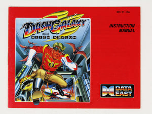 Dash Galaxy In The Alien Asylum [Manual] (Nintendo / NES)