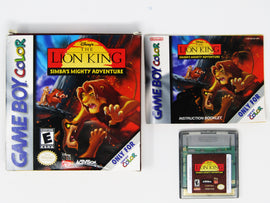 The Lion King Simbas Mighty Adventure (Nintendo Game Boy Color / GBC)