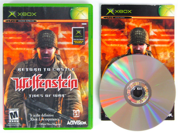 Return To Castle Wolfenstein: Tides Of War (Xbox)