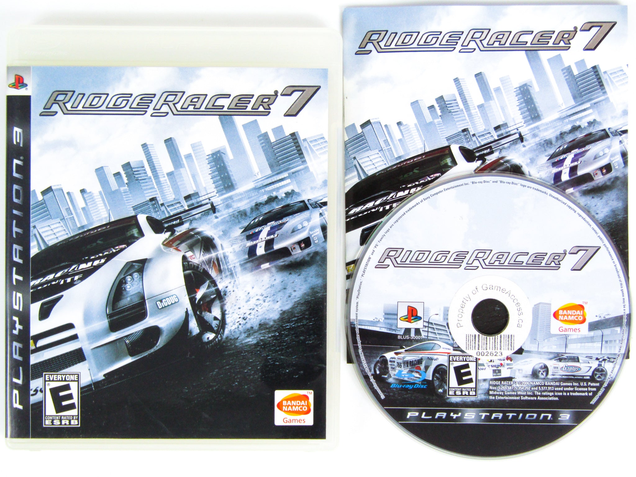 PS3ゲームソフトセット（GTA V, Ridge Racer 7他） 【公式通販】