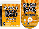 Rock Band Track Pack: Country (Playstation 3 / PS3)