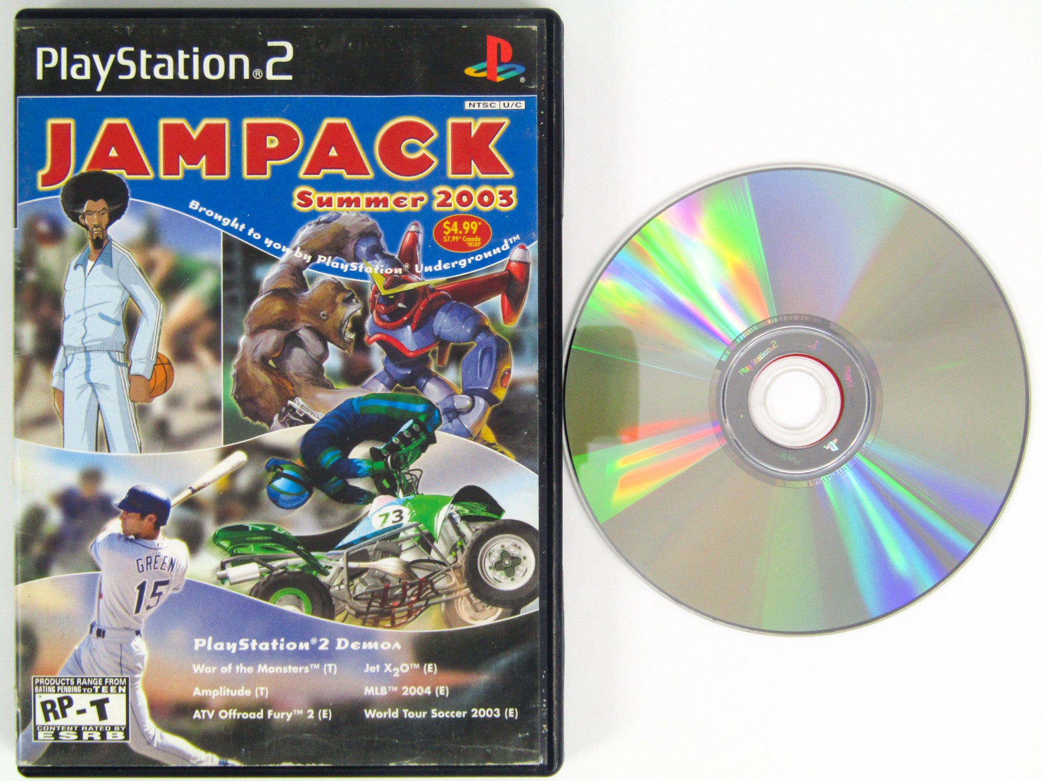 Playstation 2 Jampack Summer 2003 