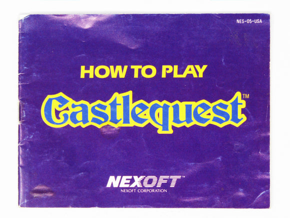 Castlequest [Manual] (Nintendo / NES)