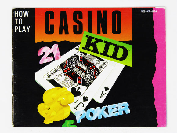 Casino Kid [Manual] (Nintendo / NES)