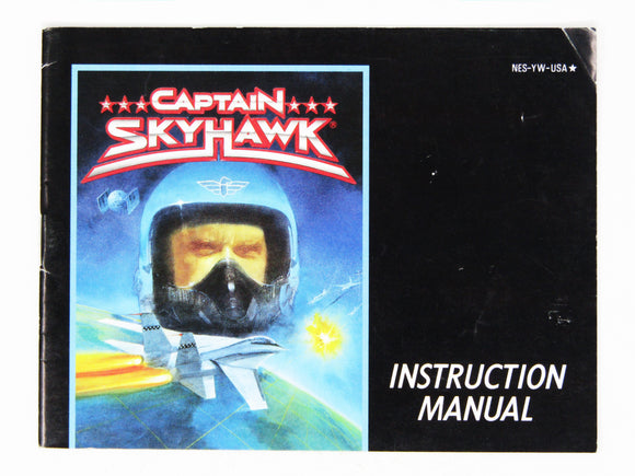 Captain Skyhawk [Manual] (Nintendo / NES)