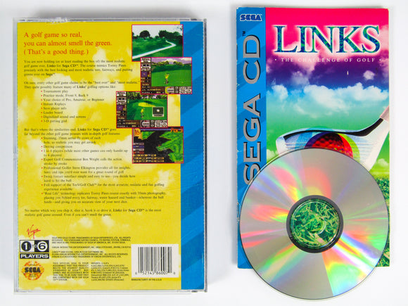 Links The Challenge Of Golf (Sega CD)