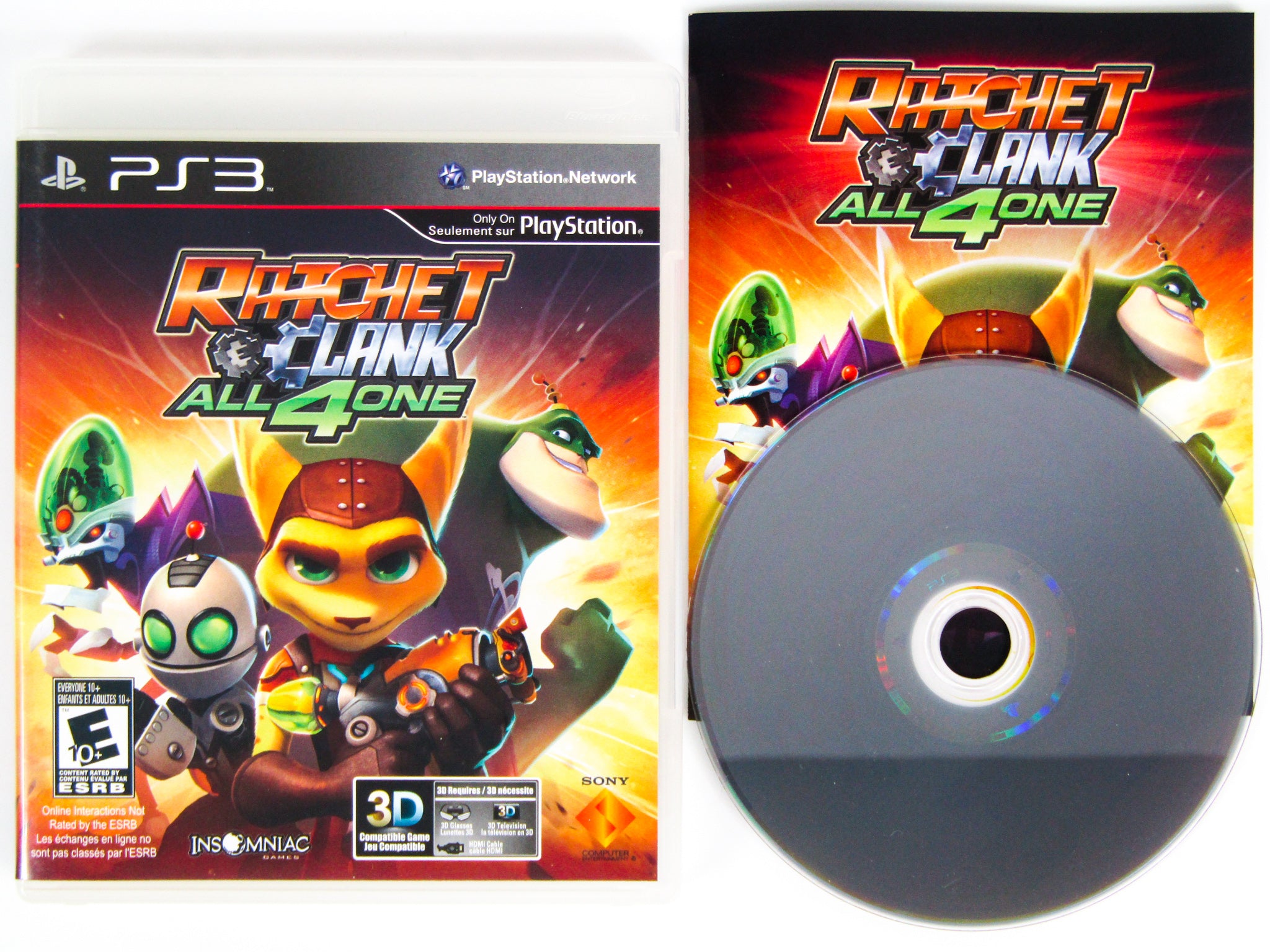 Ratchet & Clank: All 4 One (Playstation 3 / PS3) – RetroMTL