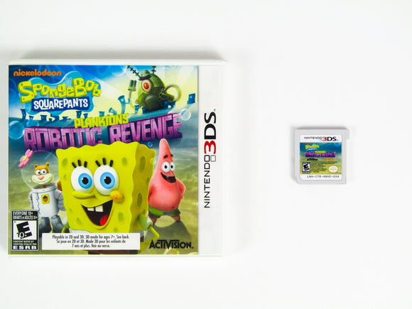 SpongeBob SquarePants: Plankton's Robotic Revenge (Nintendo 3DS)