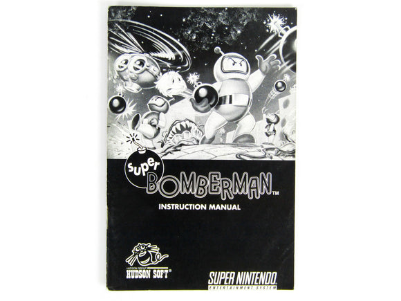 Super Bomberman [Manual] (Super Nintendo / SNES)