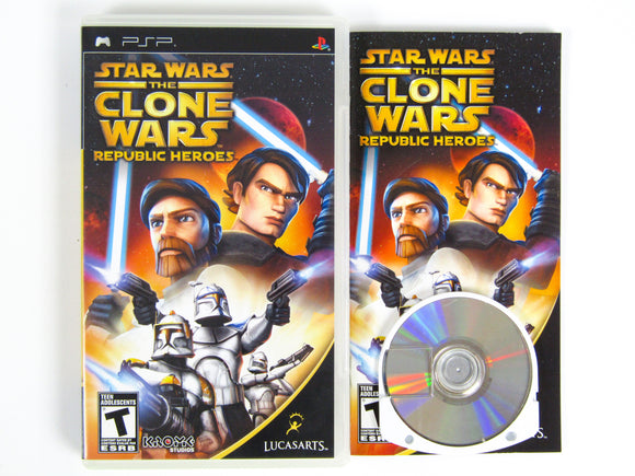 Star Wars Clone Wars Republic Heroes (Playstation Portable / PSP)