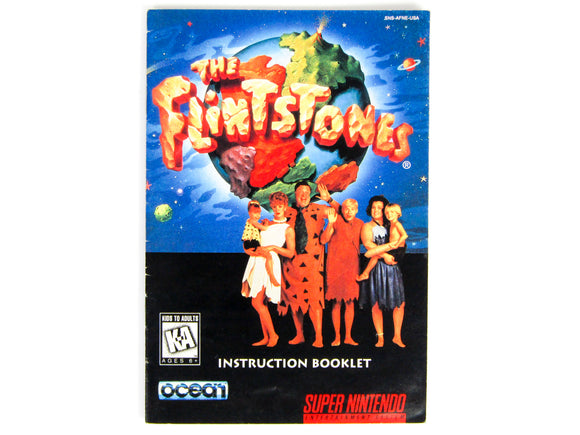 Flintstones The Movie [Manual] (Super Nintendo / SNES)
