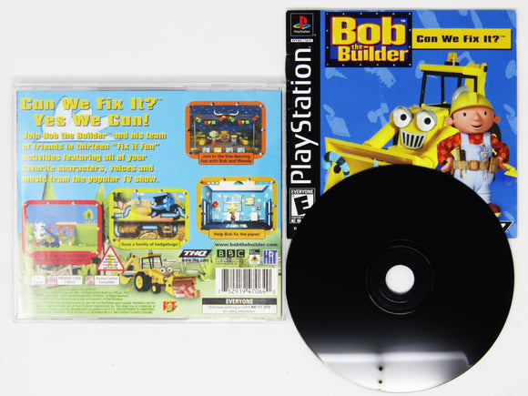 Bob The Builder Can We Fix It (Playstation / PS1)