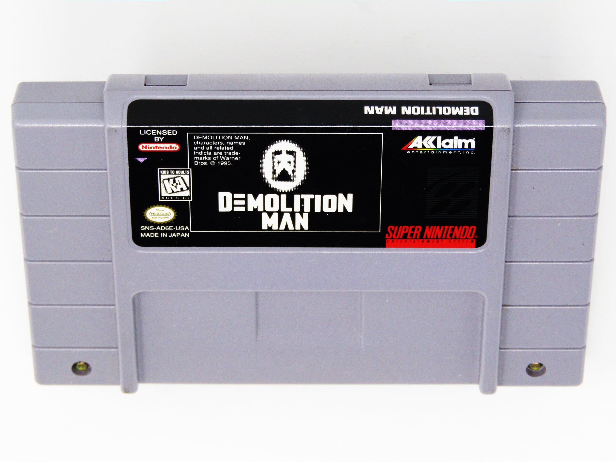 Demolition Man (Super Nintendo / SNES) – RetroMTL