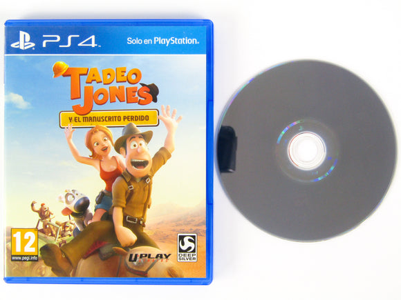 Tadeo Jones Y El Manuscrito Perdido [Spanish Version] [PAL] (Playstation 4 / PS4)