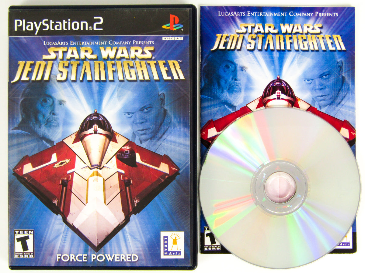 Star Wars Jedi Starfighter (Playstation 2 / PS2) – Retro MTL