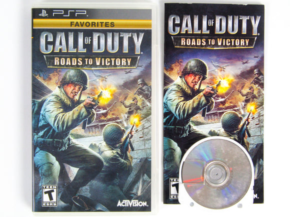 Call Of Duty Roads To Victory [Favorites] (Playstation Portable / PSP)