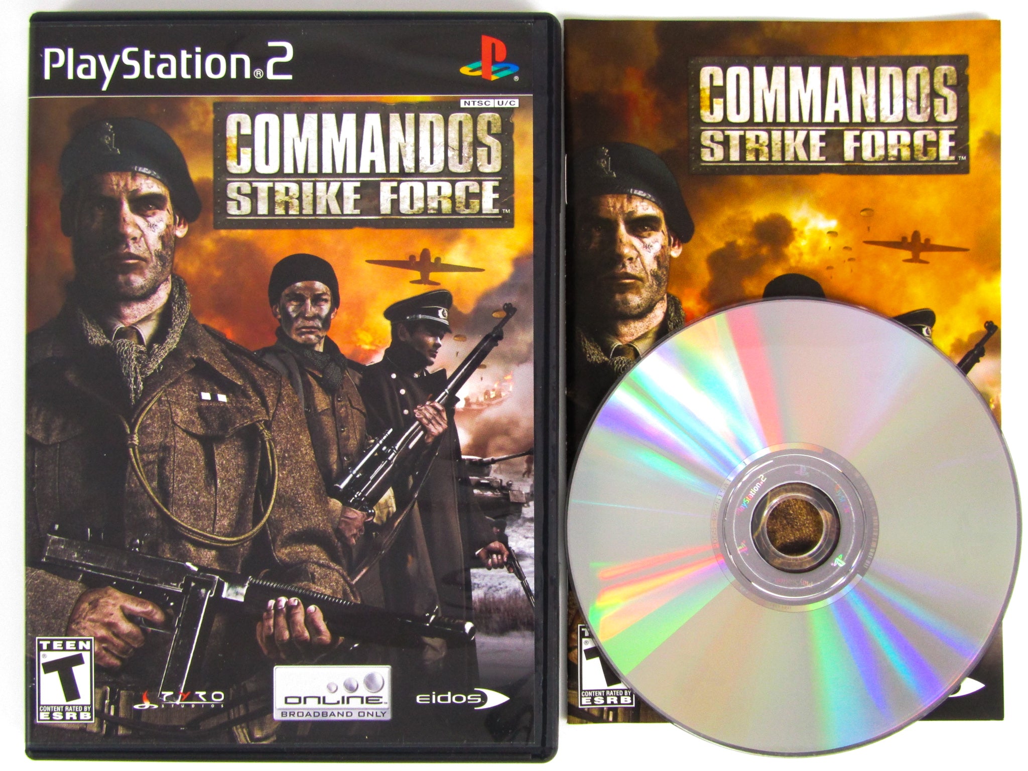 Commandos Strike Force (Playstation 2 / PS2) – RetroMTL