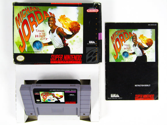 Michael Jordan Chaos in the Windy City (Super Nintendo / SNES)