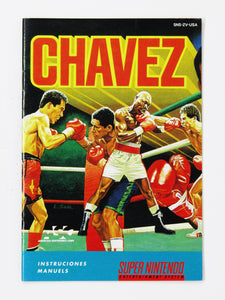 Chavez Boxing [Manual] (Super Nintendo / SNES)