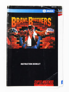 Brawl Brothers [Manual] (Super Nintendo / SNES)