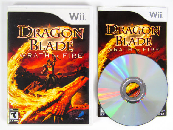 Dragon Blade Wrath Of Fire (Nintendo Wii)