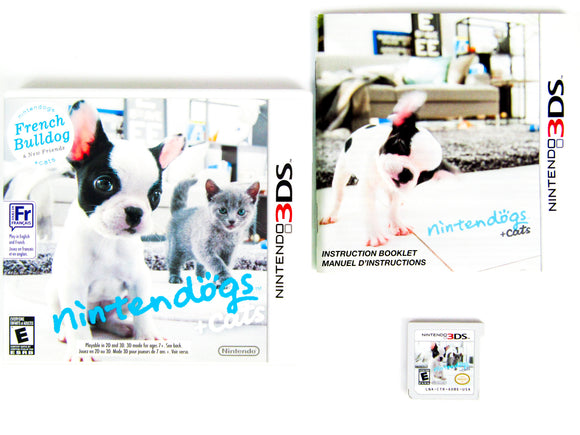 Nintendogs + Cats: French Bulldog & New Friends (Nintendo 3DS)