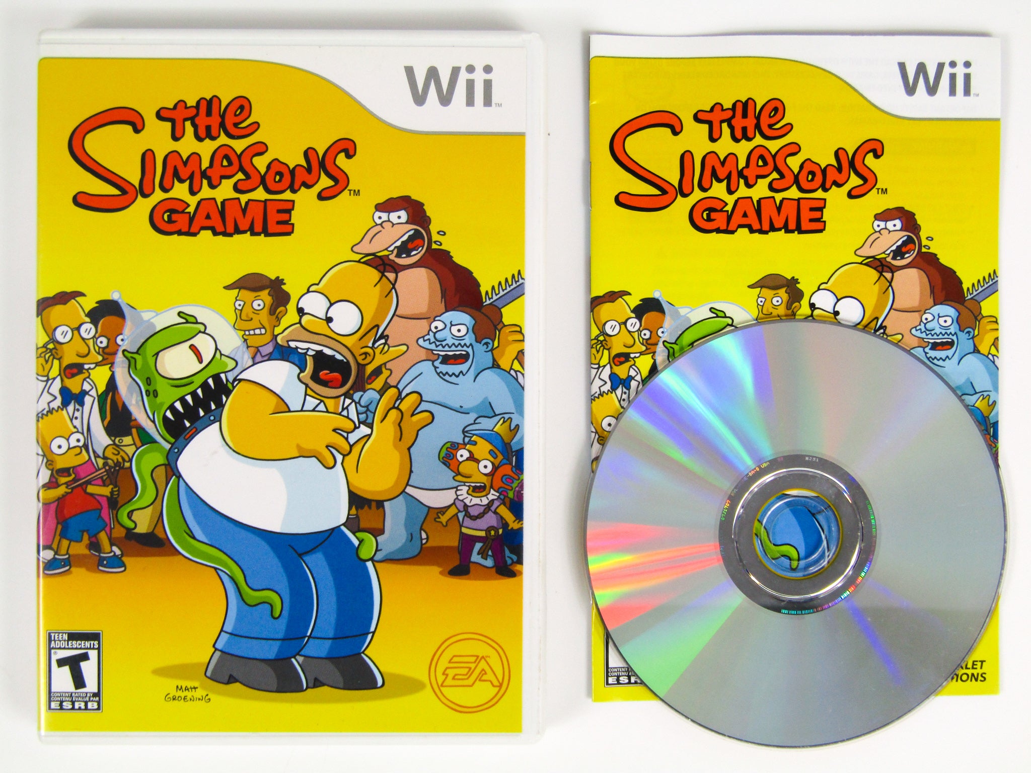 Wii Simpsons Die Simpsons: Das Spiel Nintendo Wii Gebraucht Kaufen