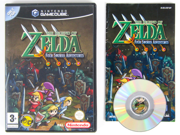 Zelda Four Swords Adventures [PAL] (Nintendo Gamecube)