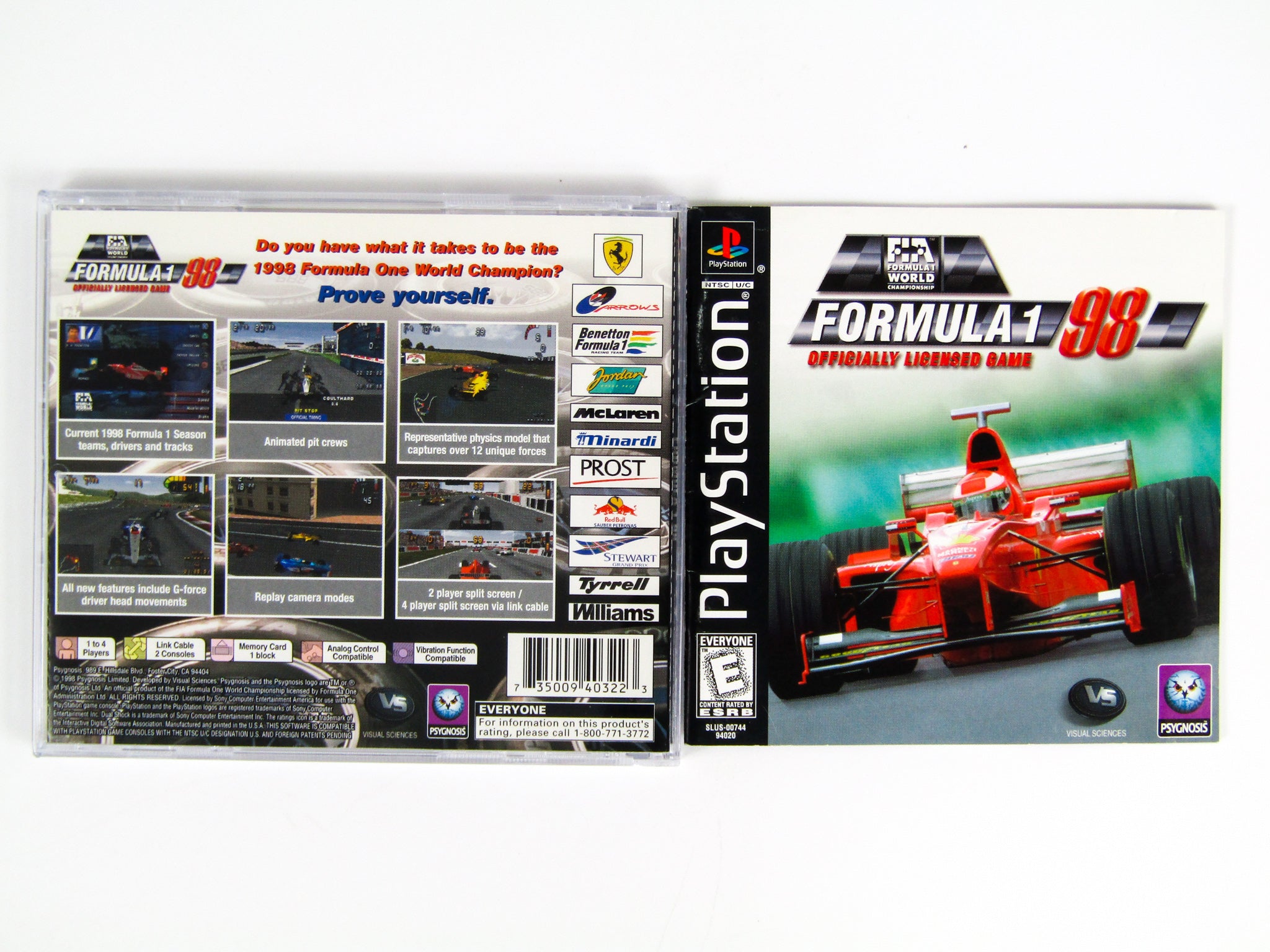 Formula 1 98 PSX | Section PS1 Occasion | retrogaming Formula 1 98 PSX | Section PS1 Occasion | retrogaming