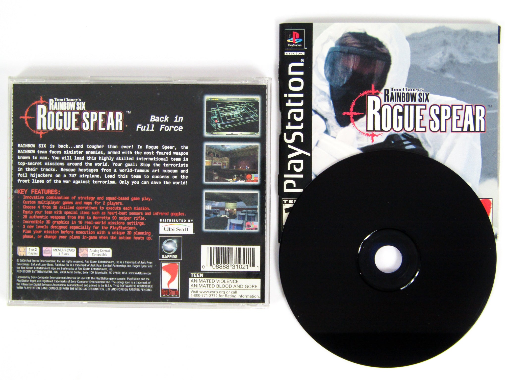 Rainbow Six Rogue Spear (Playstation / PS1) – RetroMTL