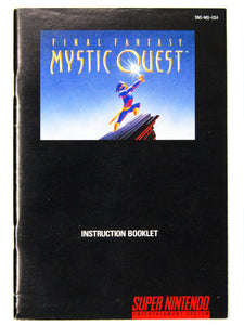 Final Fantasy Mystic Quest [Manual] (Super Nintendo / SNES)