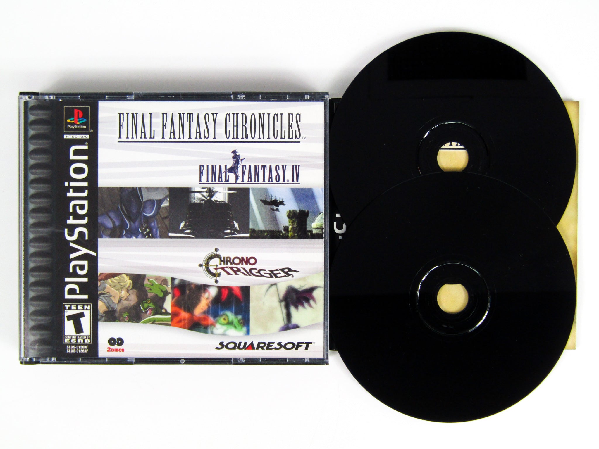 Driver Collection e Final Fantasy Chronicles (FF4+Chrono Trigger) de PS1:  réplicas prensadas OLDGAME 