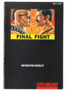 Final Fight [Manual] (Super Nintendo / SNES)