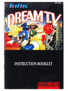 Dream TV [Manual] (Super Nintendo / SNES)