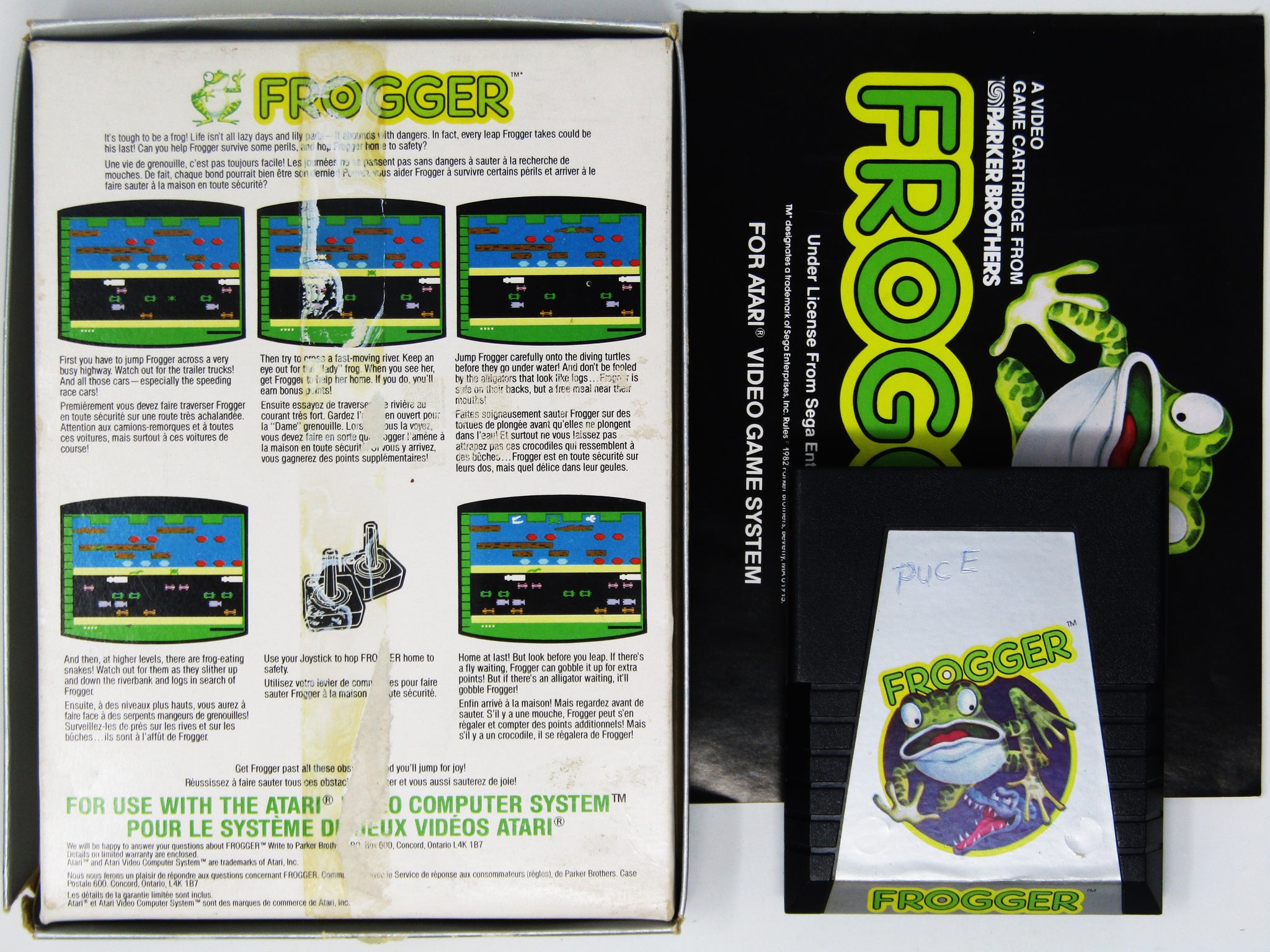 FROGGER II Threedeep - Atari 2600 - 1984 PAL FROGGER II Threedeep - Atari 2600 - 1984 PAL